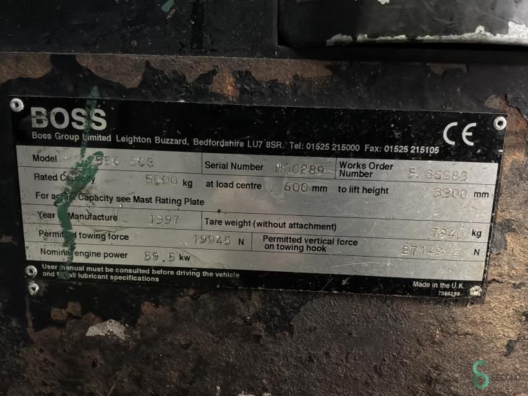 Side loaders Diesel Boss 556-MK5 1997 Outdoor tires