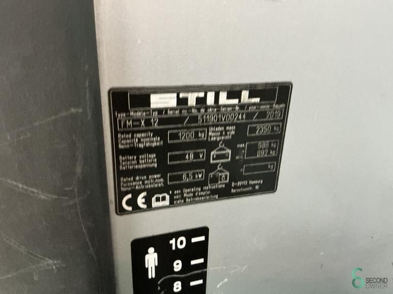 Schubmaststapler Elektrisch Still FM-X12 2019 4. Ventil