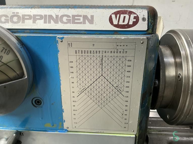 Horizontale draaibanken VDF Boehringer 48 DK, 480x1500mm