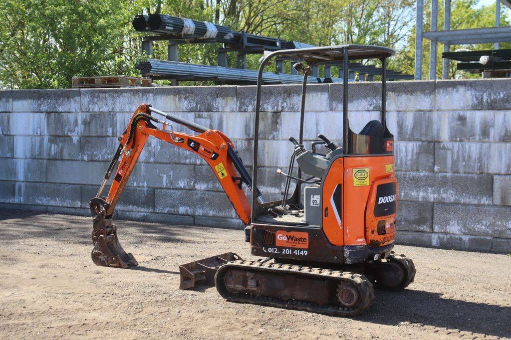Mini excavator Doosan DX17Z Diesel 2018