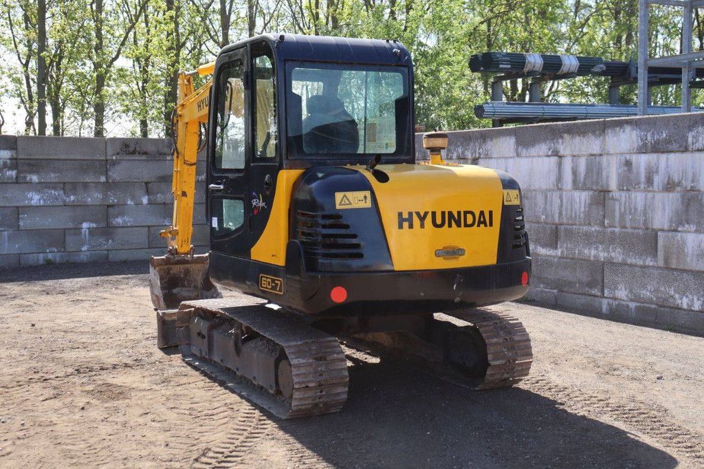 Hyundai R60-7 Diesel Crawler Excavator 2013
