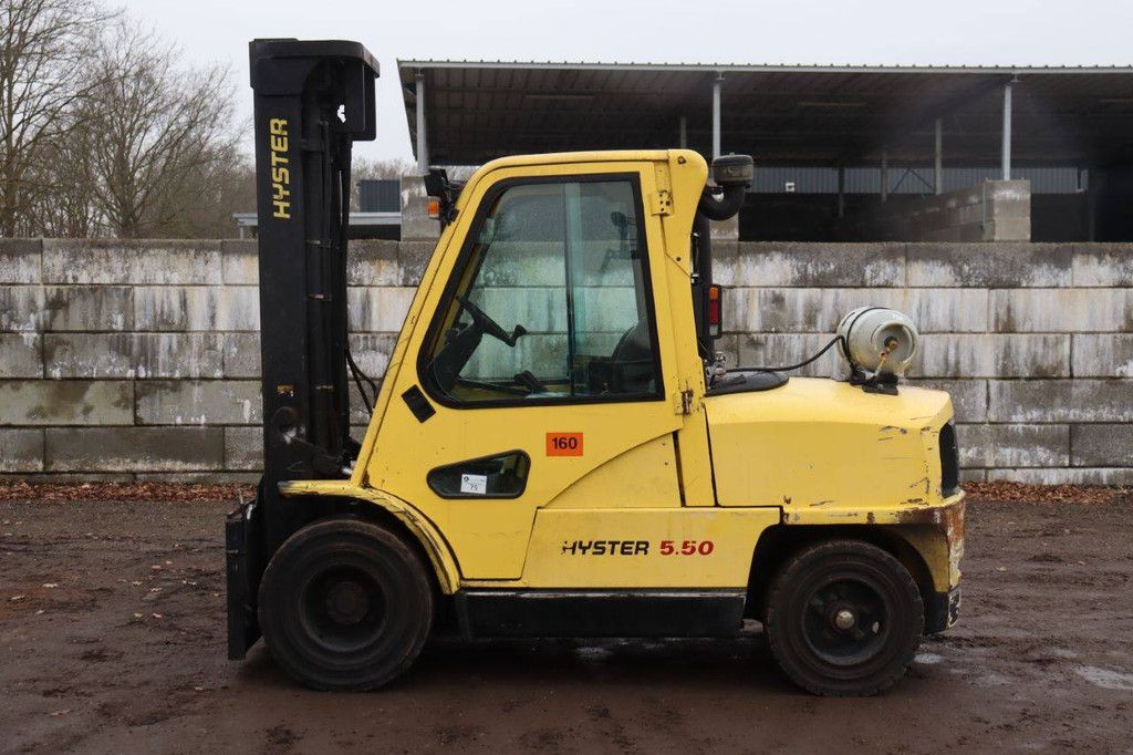 Heftruck Hyster Hyster H5.50XM LPG 3500kg 5.75m 2004
