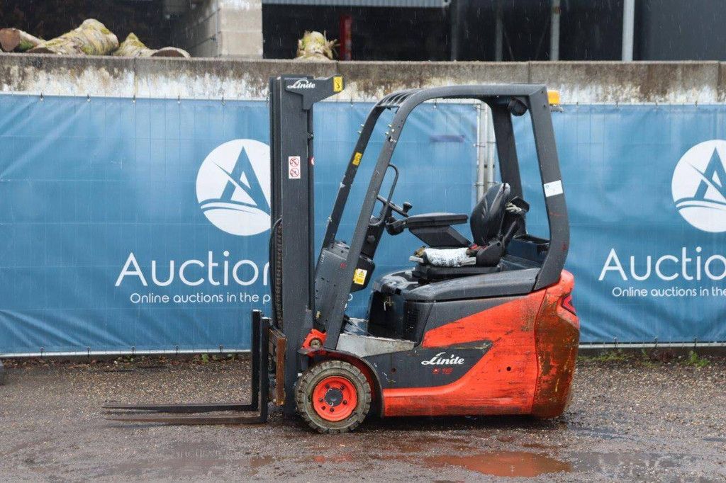 Linde E16C Elektrogabelstapler 1600 kg 3,95 m 2019