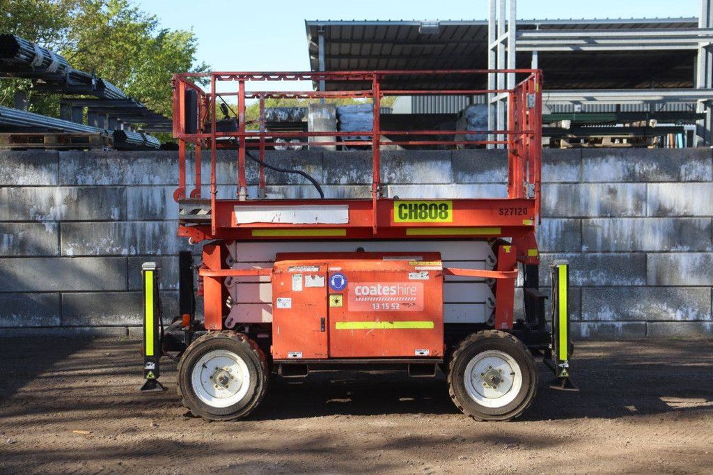 Scherenarbeitsbühne Schnorchel S2770RT Diesel 10m 2012