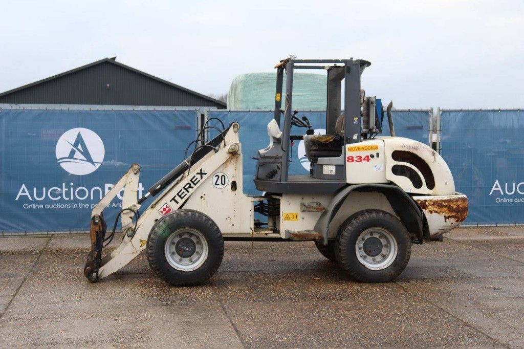 Wiellader Terex 834 LPG
