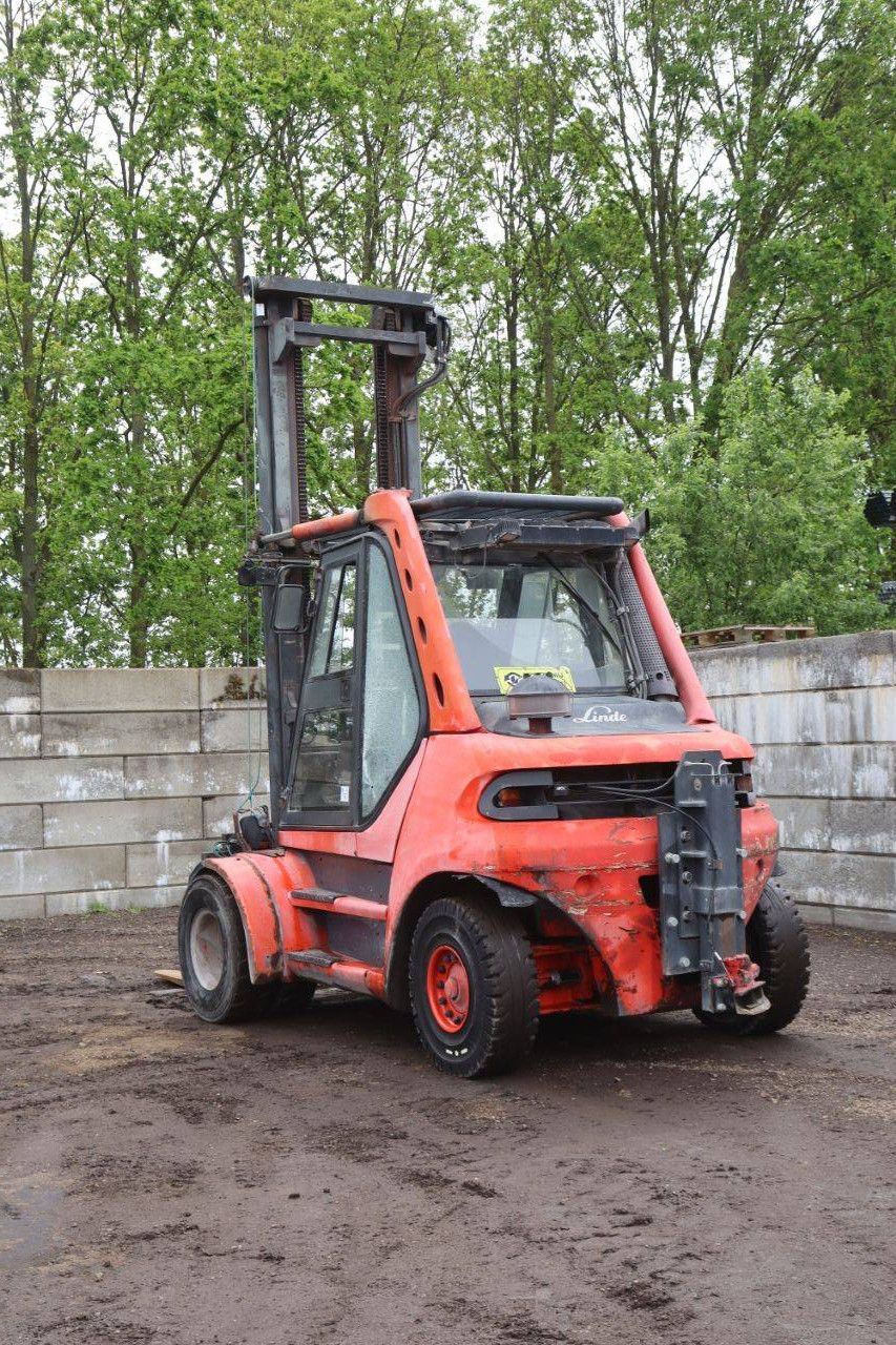 Linde H80D-03 Diesel Forklift 8000kg 7.5m 2008