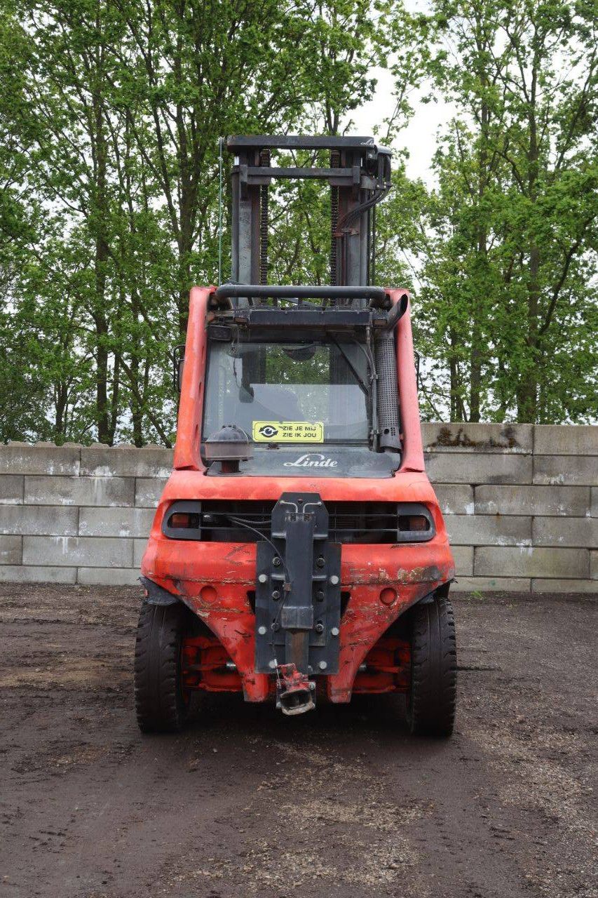 Linde H80D-03 Diesel Forklift 8000kg 7.5m 2008