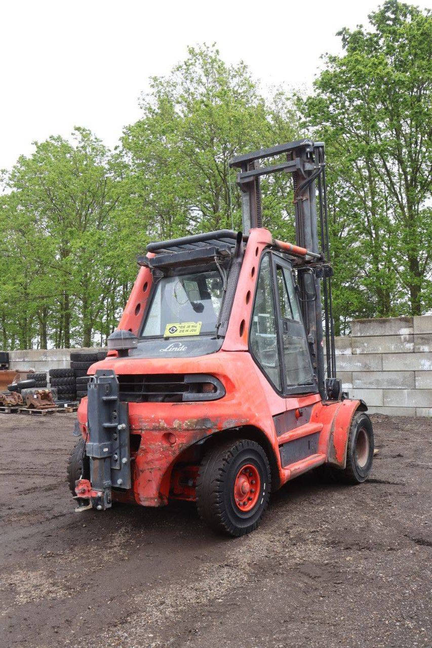 Linde H80D-03 Diesel Forklift 8000kg 7.5m 2008