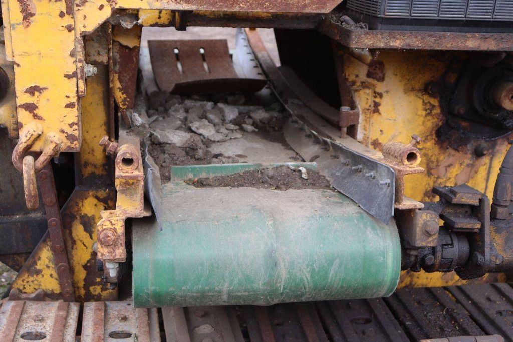 Diesel Chain Grinder on Trailer
