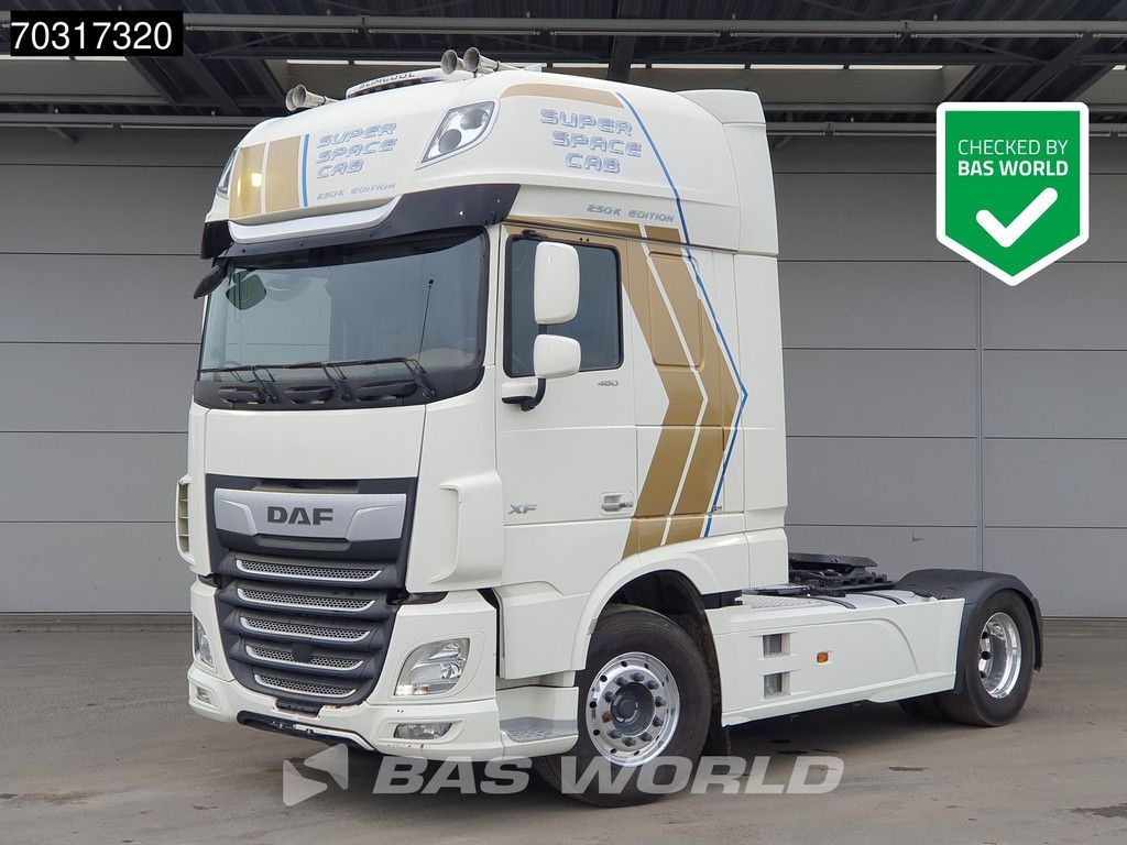 DAF XF XF 480 4X2 SSC Retarder 2x Tanks Leder Hydraulic Alcoa's