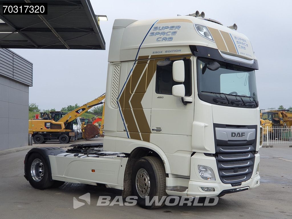 DAF XF XF 480 4X2 SSC Retarder 2x Tanks Leder Hydraulic Alcoa's