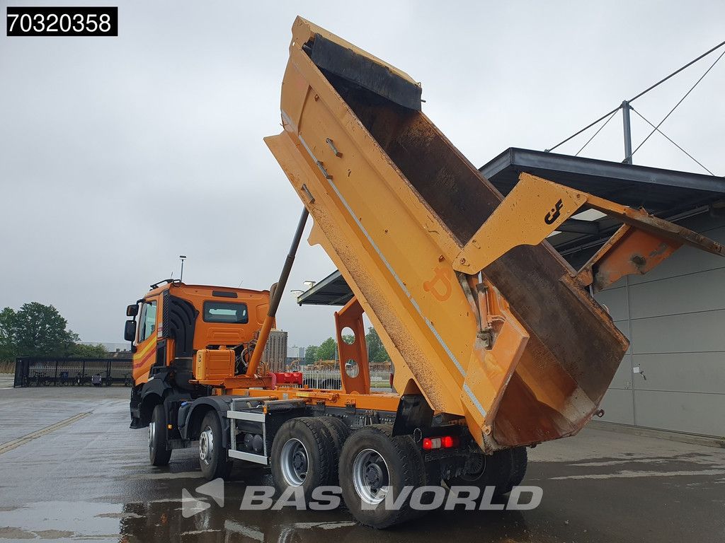 Renault K 480 8X4 16m3 tipper Steel suspension Big-Axle Optibrake+ Euro 6