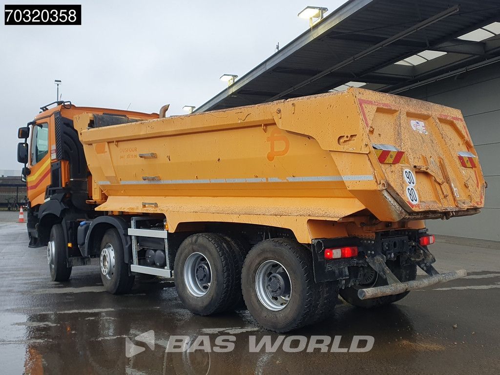 Renault K 480 8X4 16m3 tipper Steel suspension Big-Axle Optibrake+ Euro 6