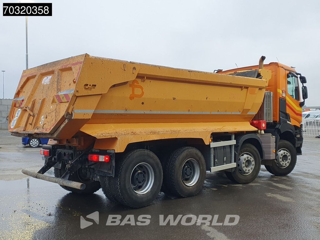 Renault K 480 8X4 16m3 tipper Steel suspension Big-Axle Optibrake+ Euro 6