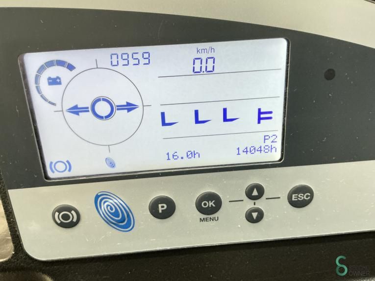 Schubmaststapler Elektrisch Still FM-X20 2019 Gabelspreizer