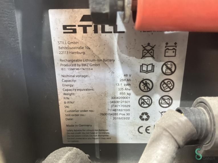 Batterijen Elektrisch Still Li-Ion Battery 2018