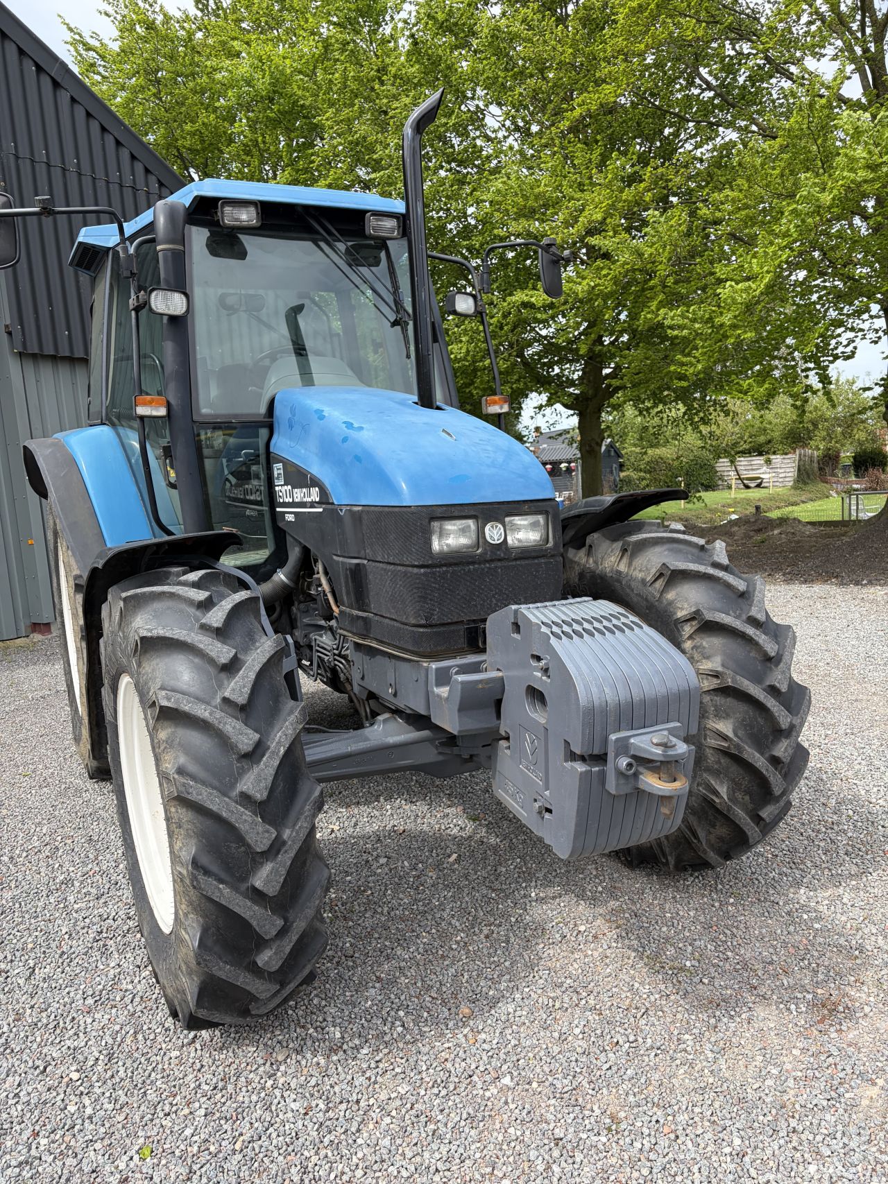 New Holland TS100 kruipbak