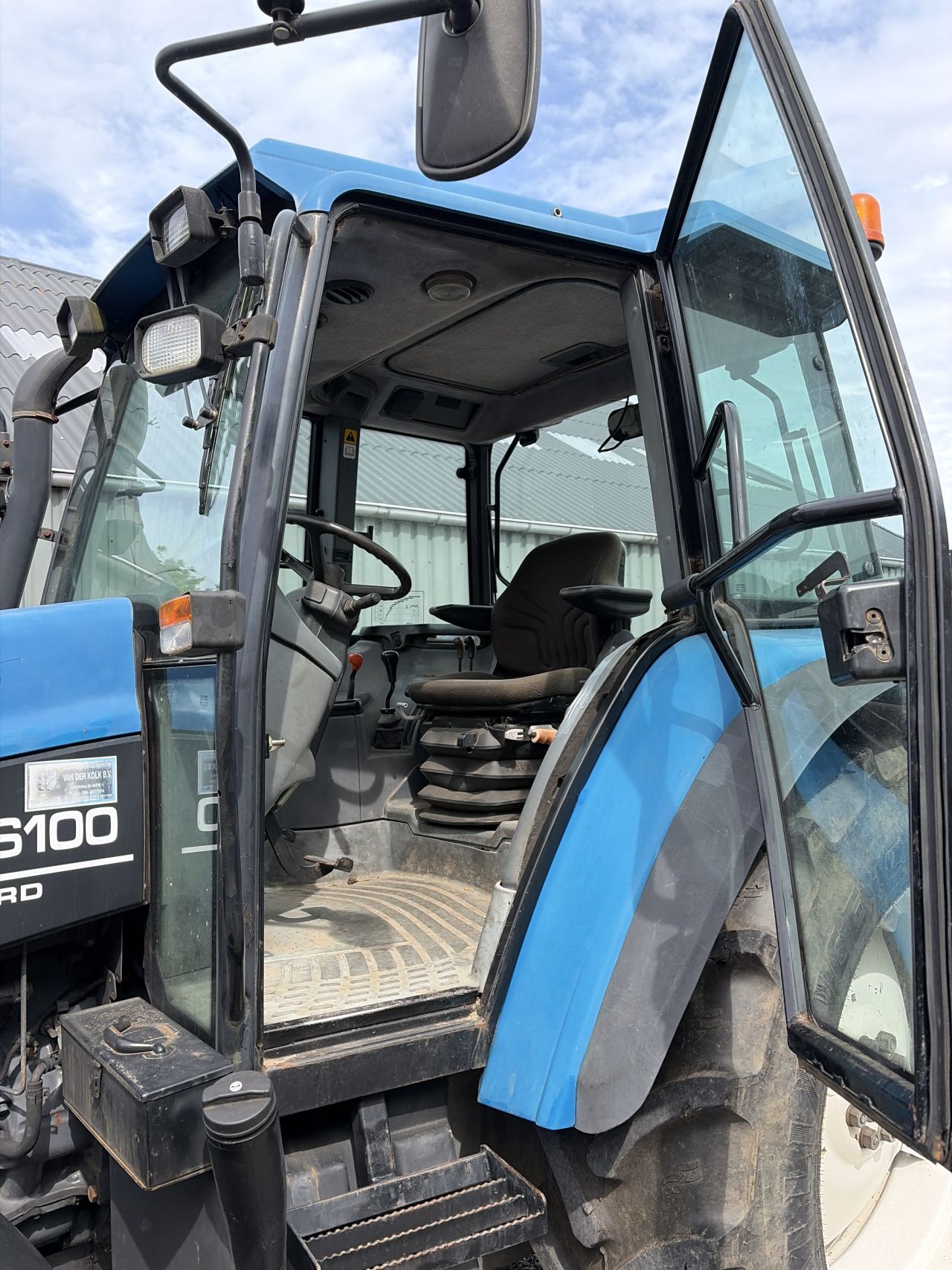 New Holland TS100 kruipbak