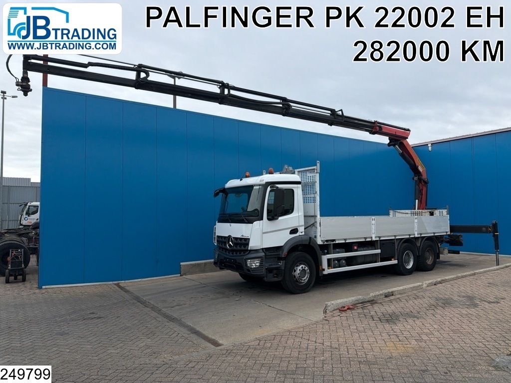 Mercedes Arocs 2636 6x4, EURO 6, Palfinger, PTO