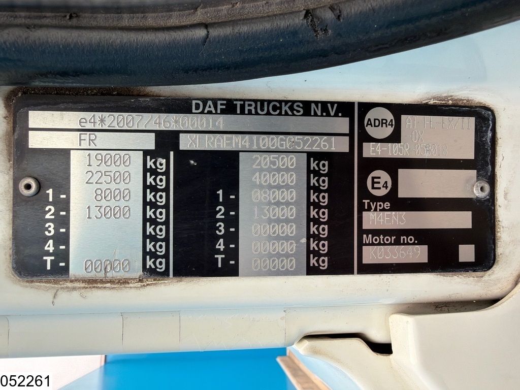 DAF CF 330 Euro 6, retarder, air suspension