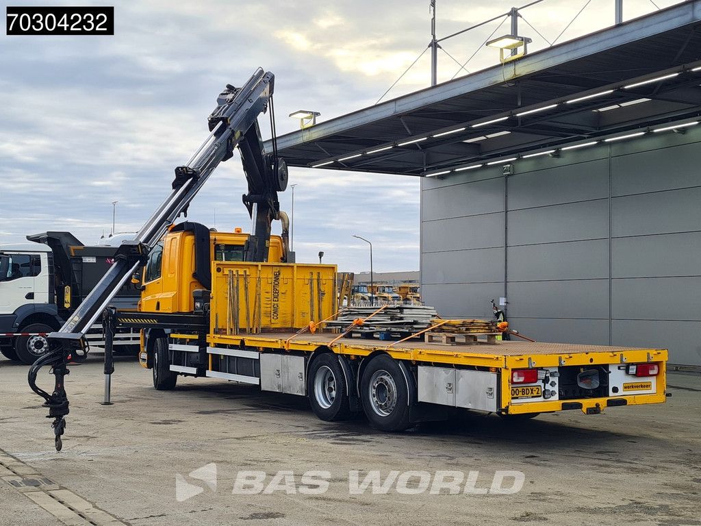 DAF CF CF 410 6X2 NL-Truck HIAB 244EP-4 HIPRO Crane Kran Lift-Lenk Asche Euro 6