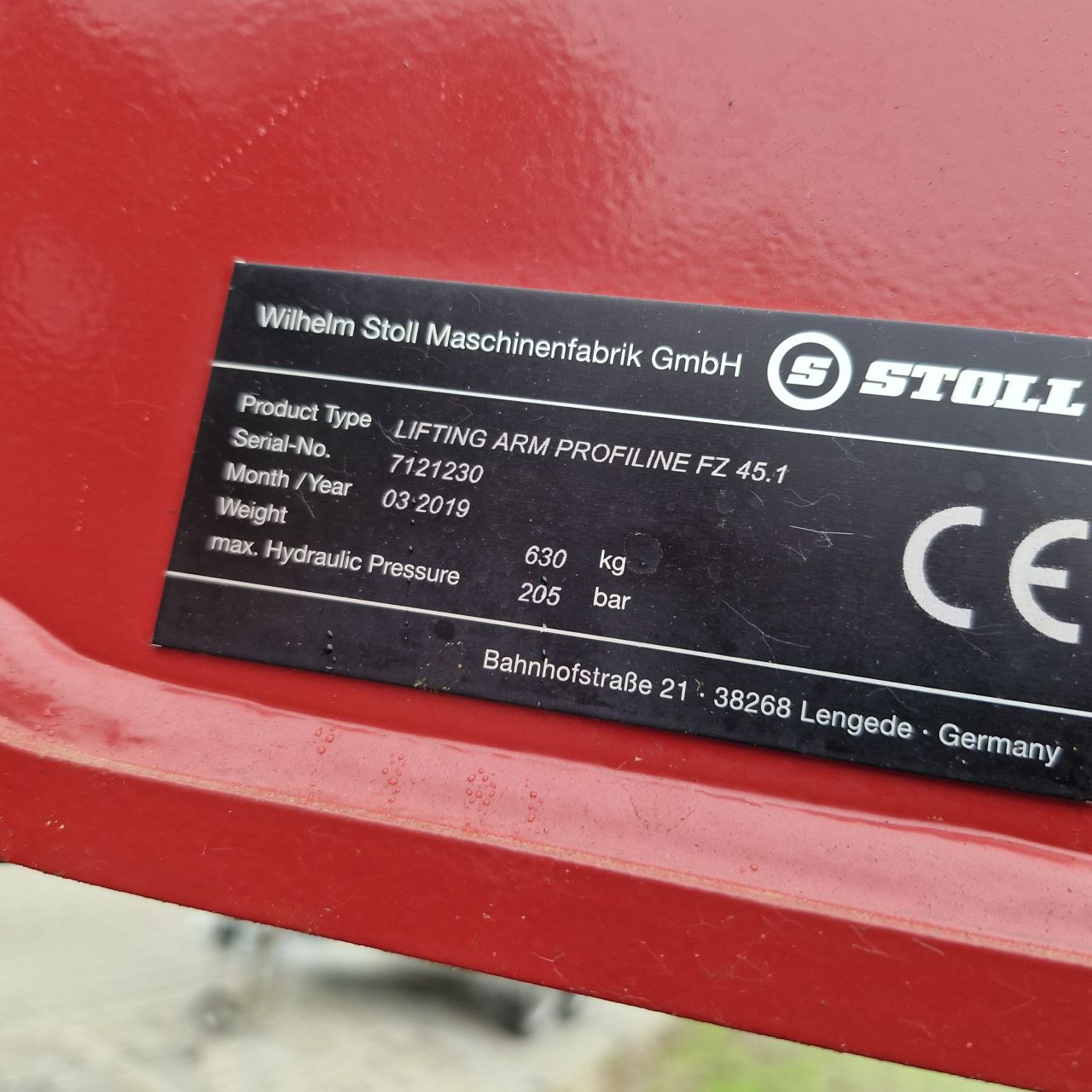 Stoll lrz 130 frontlader