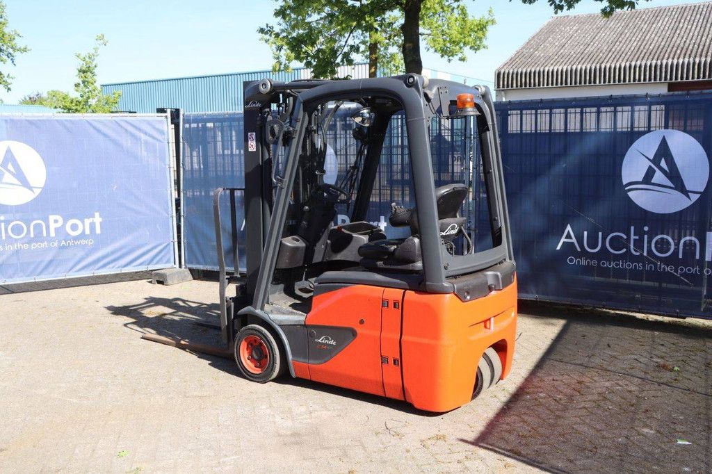 Linde E14-02 Elektrogabelstapler 1400kg 2020