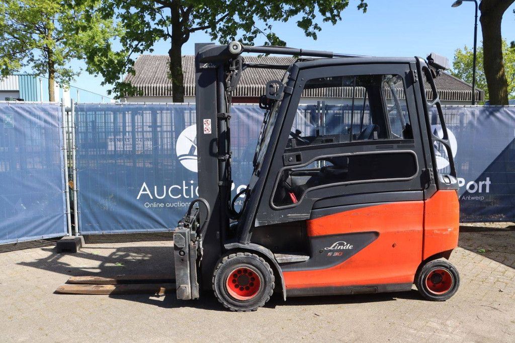 Linde E30HL-01/600 Electric Forklift 3000kg 2020