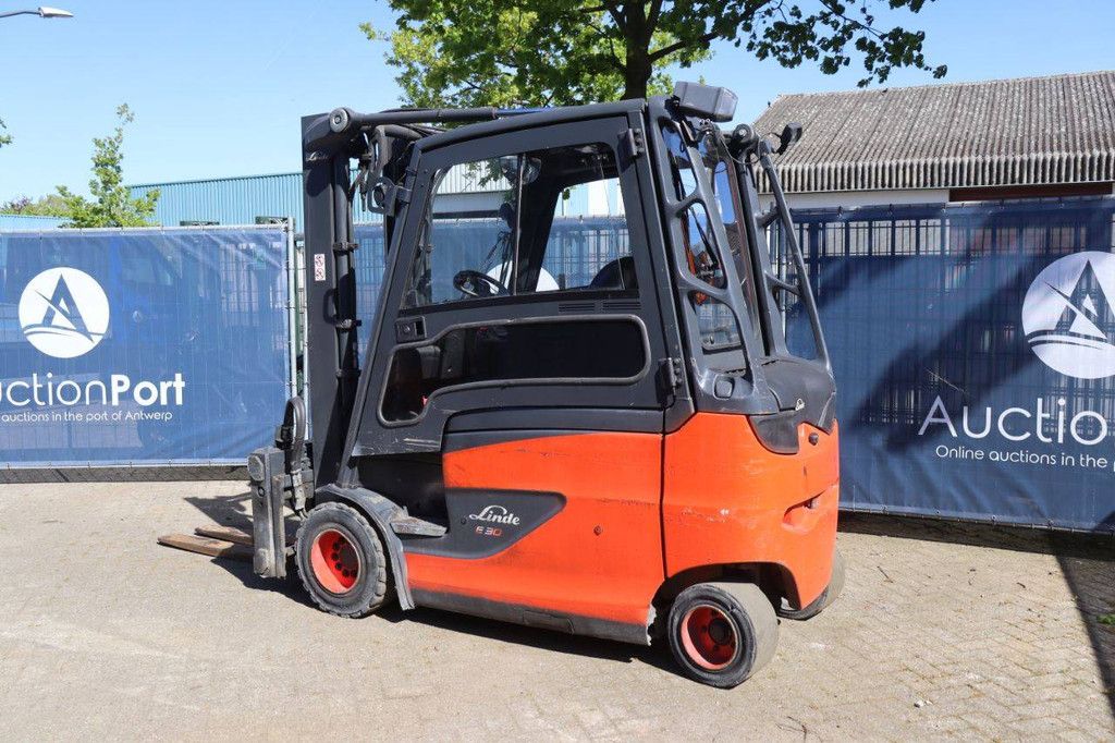 Linde E30HL-01/600 Electric Forklift 3000kg 2020