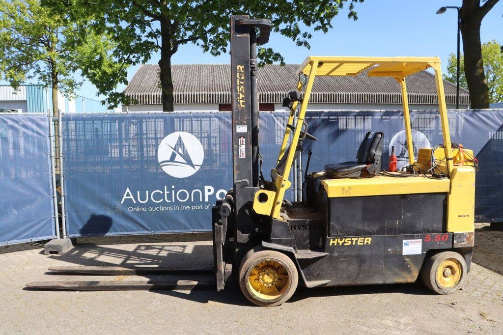 Hyster E5.50XL Elektrogabelstapler 4840 kg 4,05 m 2000