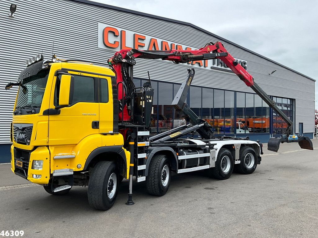 Man TGS 41.440 8x8 Euro 6 Palfinger 20 Tonmeter Z-kraan