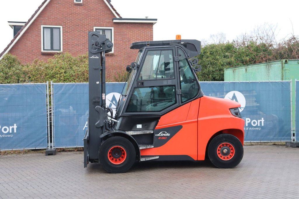 Linde E80-01/900 Elektrogabelstapler 8000 kg 7 m 2018