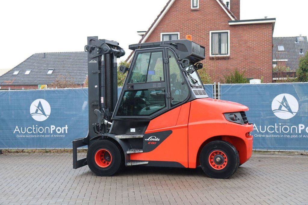 Linde E80-01/900 Elektrogabelstapler 8000 kg 7 m 2018