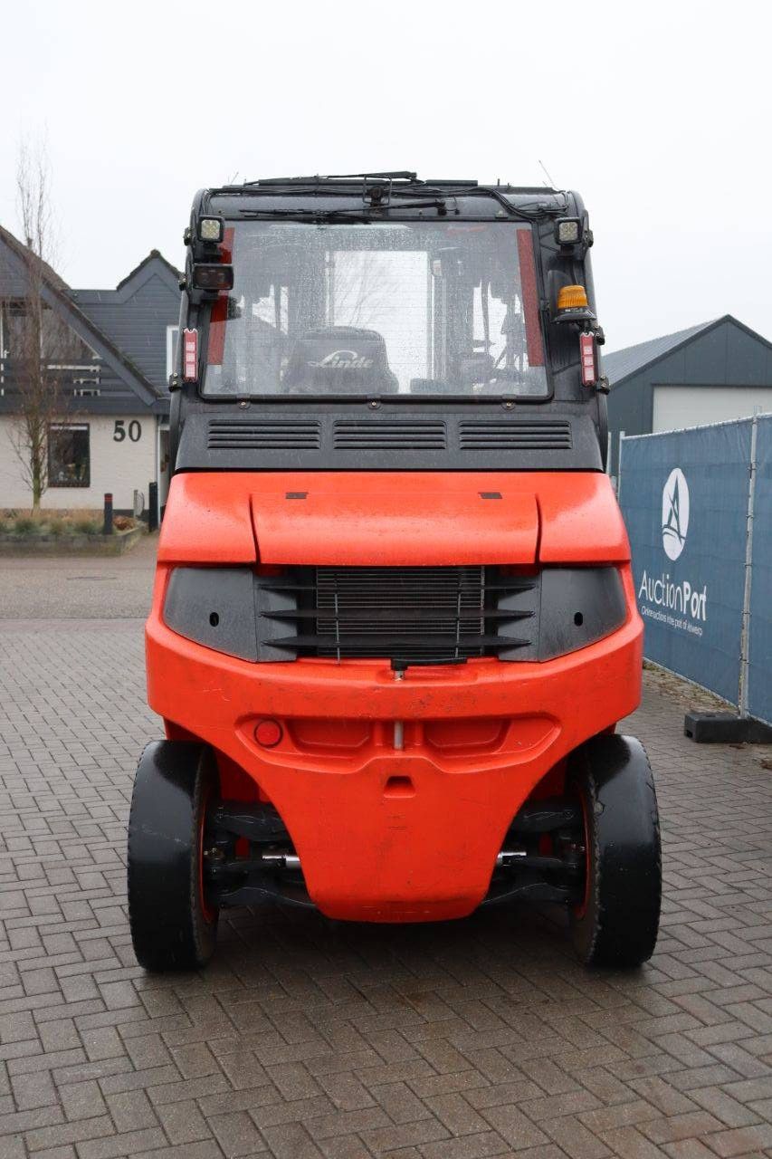 Linde E60-01 Electric Forklift 6000kg 7.5m 2017