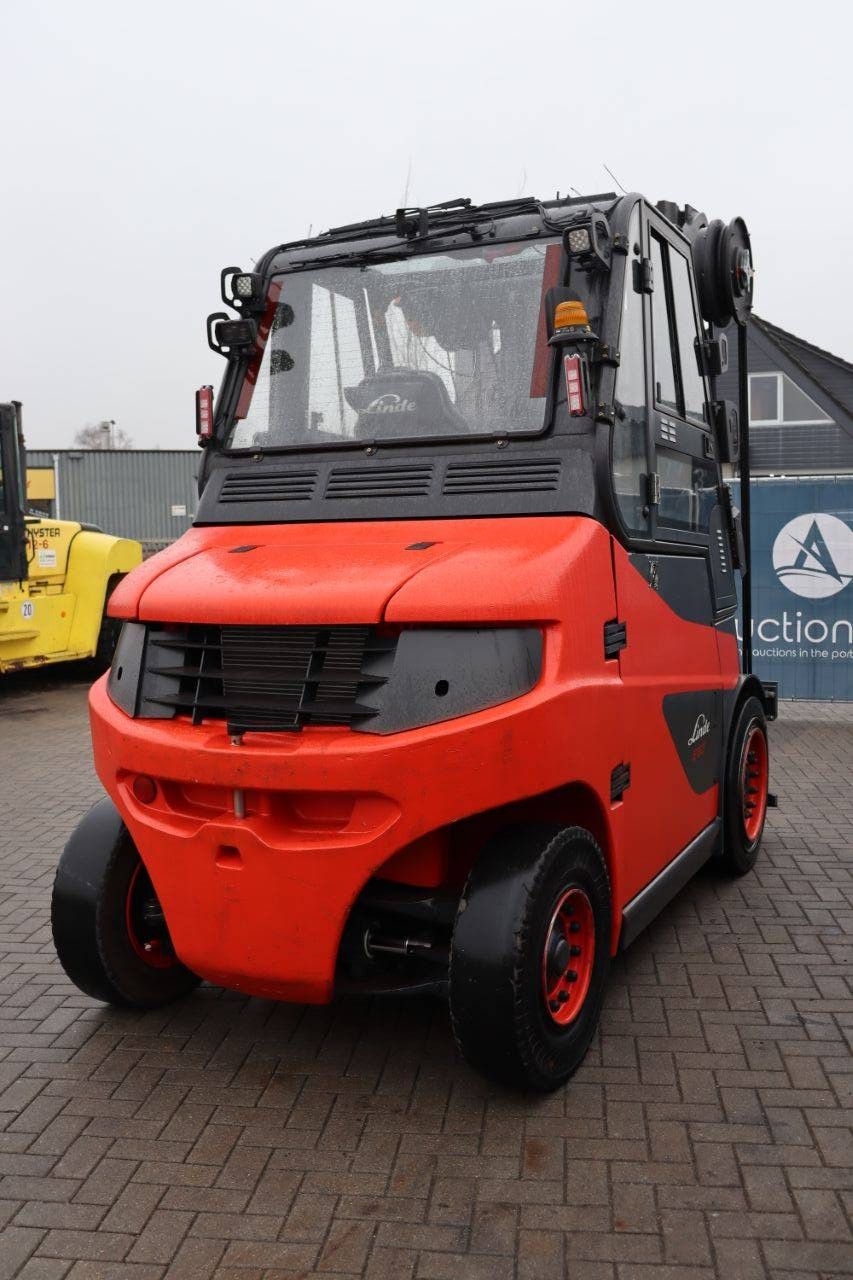 Linde E60-01 Electric Forklift 6000kg 7.5m 2017