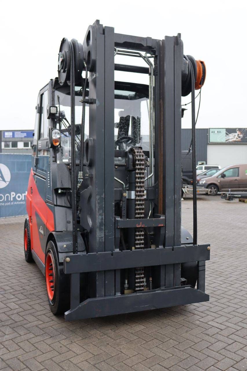 Linde E60-01 Electric Forklift 6000kg 7.5m 2017