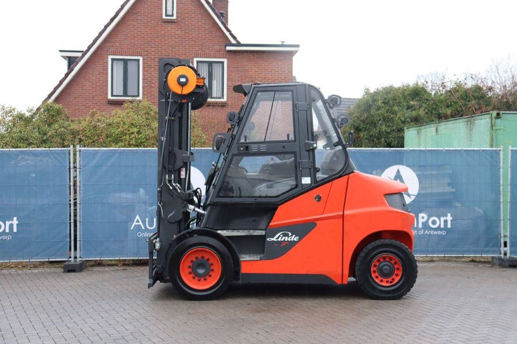 Heftruck Linde E60-01 Elektrisch 6000kg 7.5m 2017