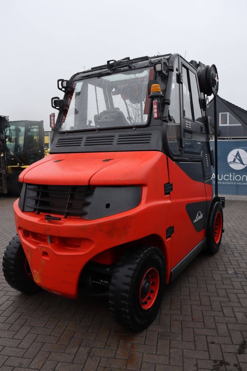 Heftruck Linde E60-01 Elektrisch 6000kg 7.5m 2017