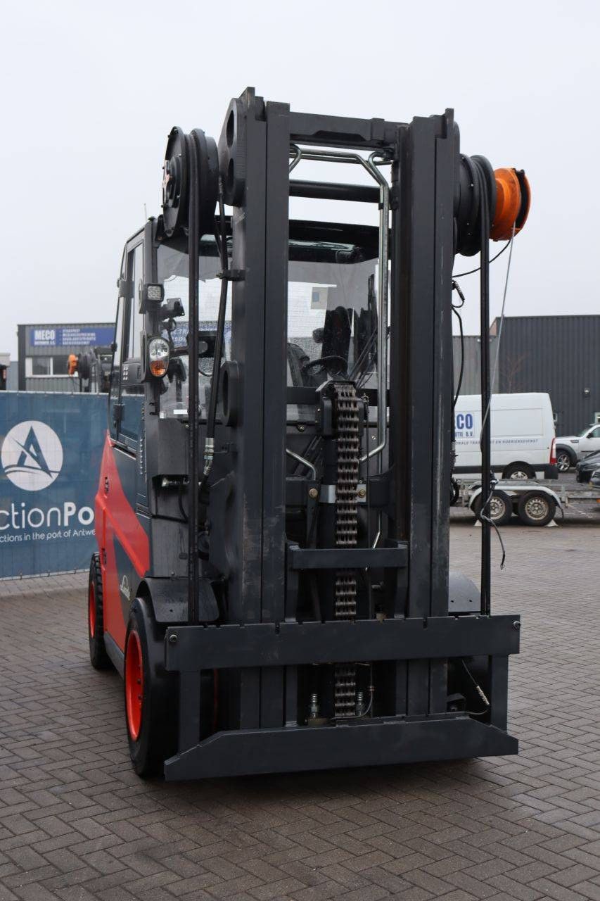 Heftruck Linde E60-01 Elektrisch 6000kg 7.5m 2017