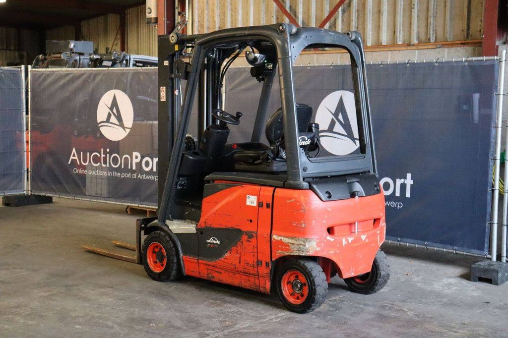 Heftruck Linde E16PH-02 Elektrisch 1600kg 7.0m 2017