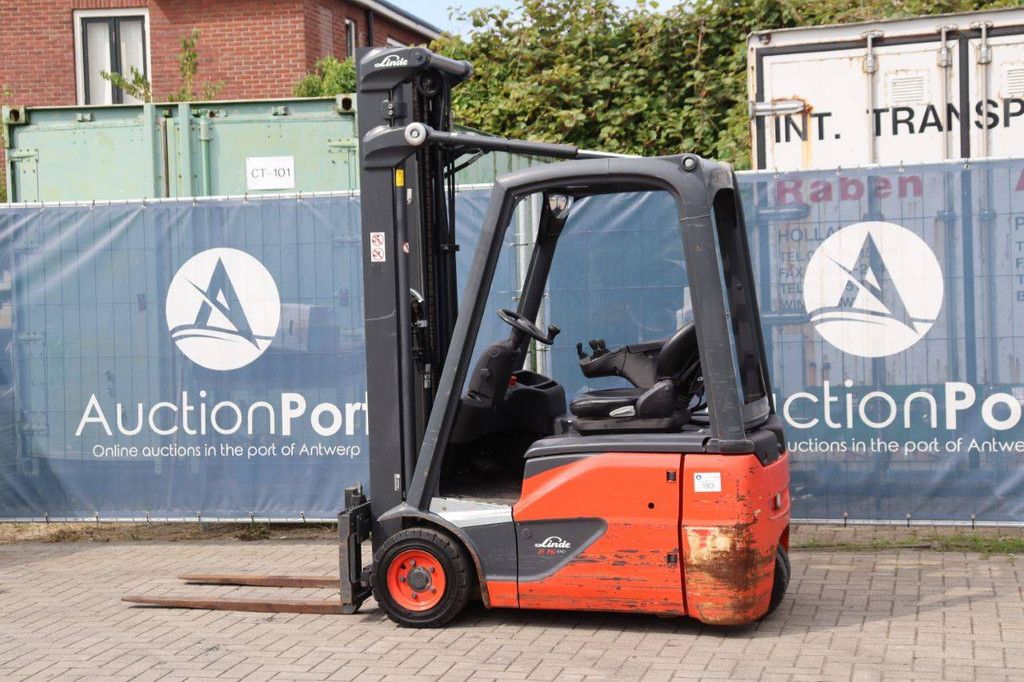 Linde E15-02 Elektrogabelstapler 1500 kg 7 m 2018