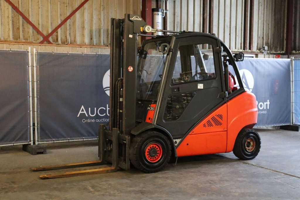 Linde H35T-01 LPG Forklift 3500kg 7.0m 2011