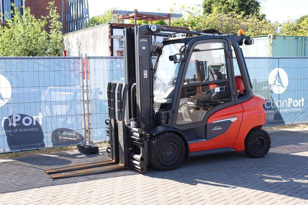 Linde H35T-01 LPG Forklift 3500kg 5.4m 2021