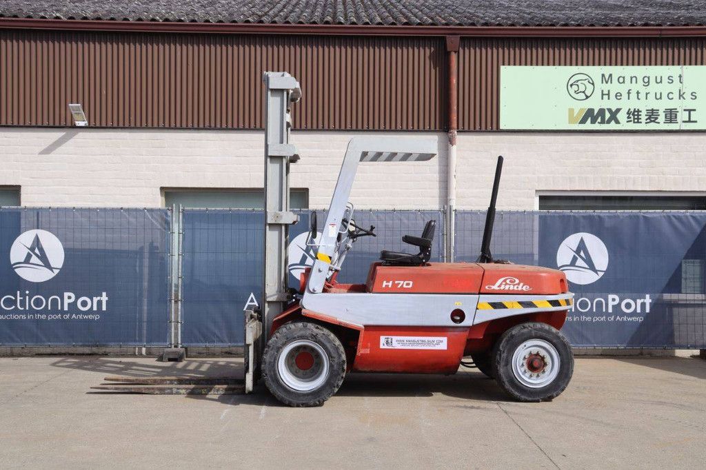 Linde H70D Dieselstapler 7000 kg 3 m 1982