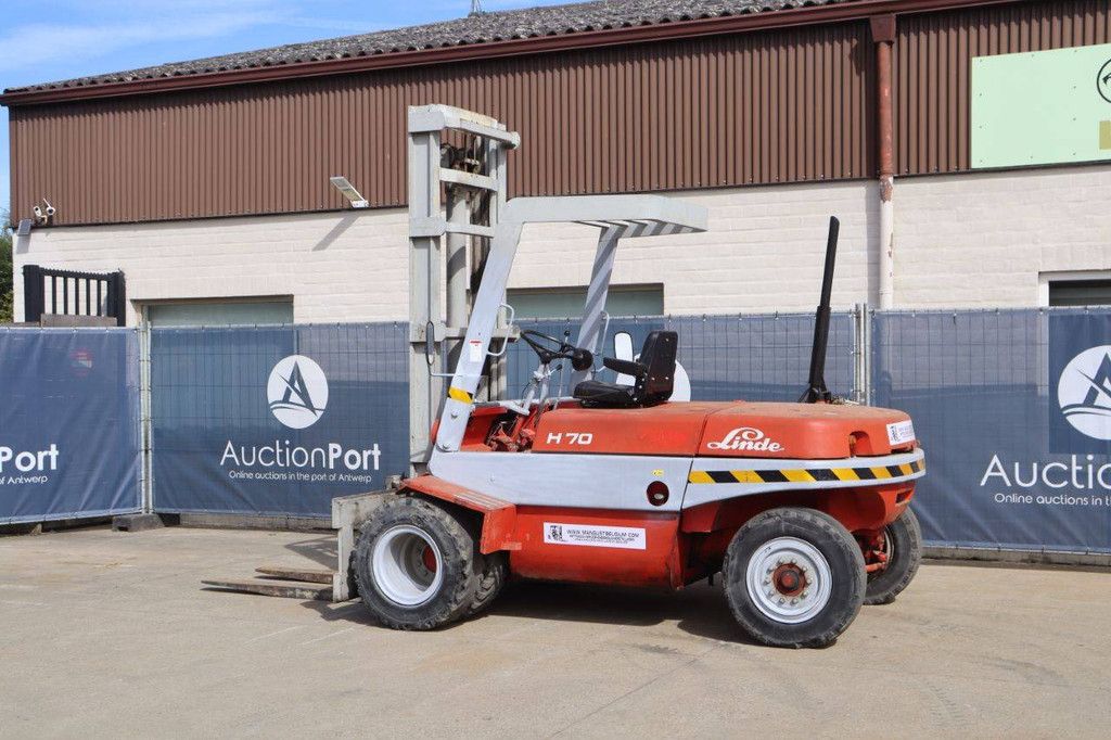 Linde H70D Dieselstapler 7000 kg 3 m 1982