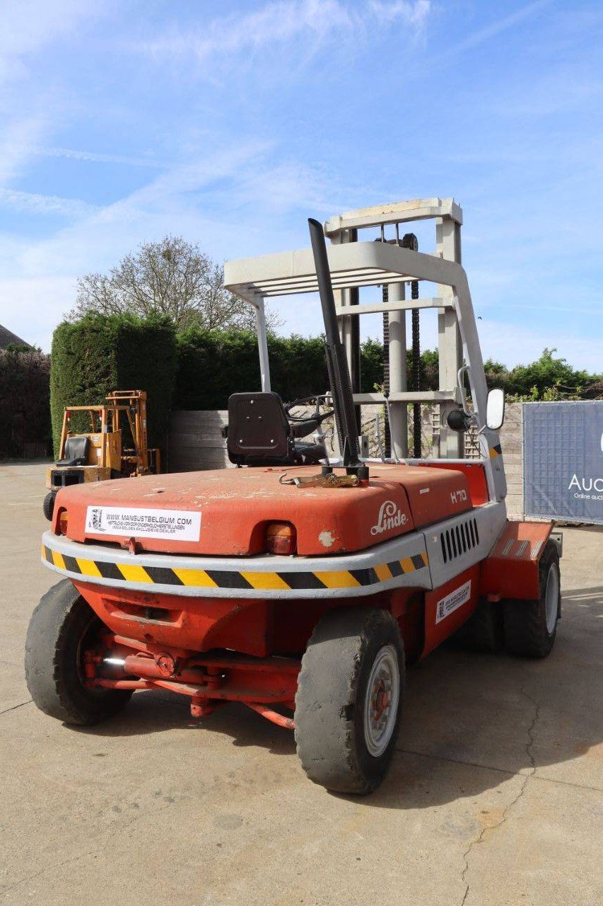 Linde H70D Dieselstapler 7000 kg 3 m 1982