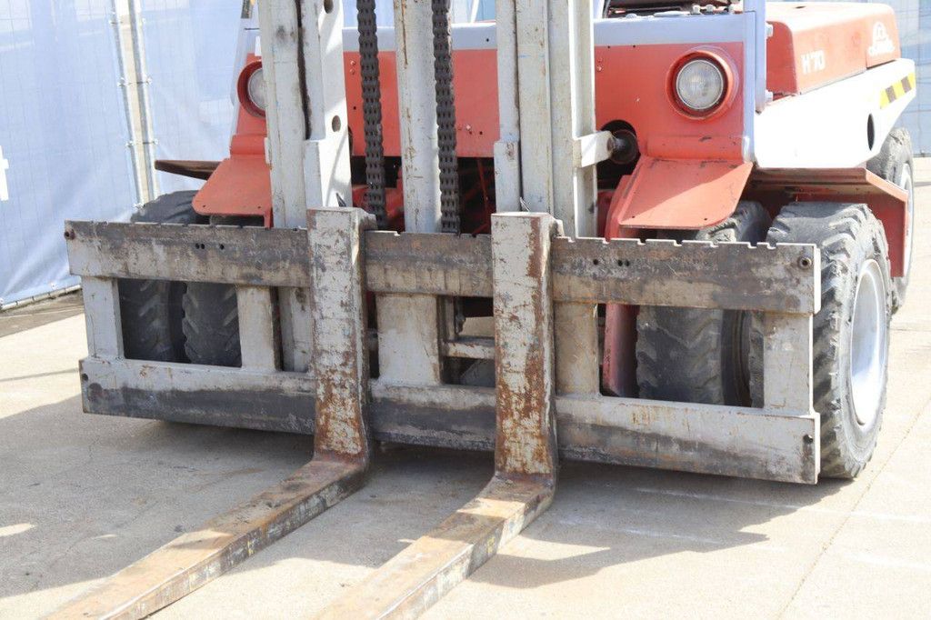 Linde H70D Dieselstapler 7000 kg 3 m 1982