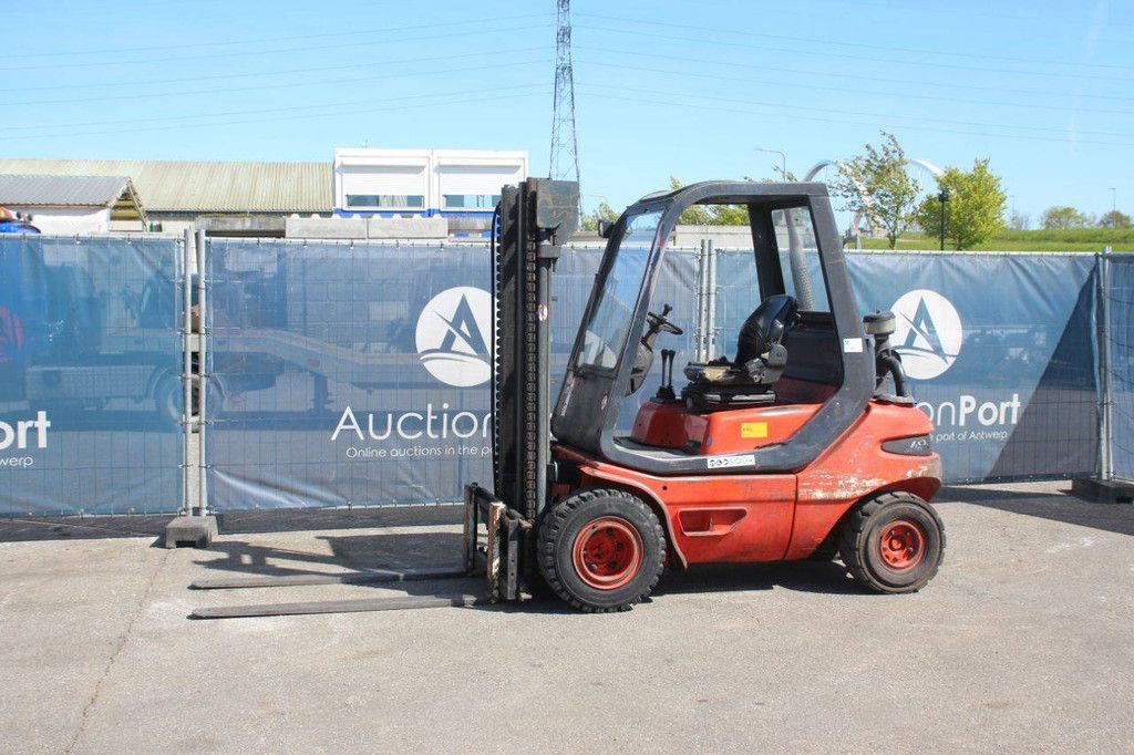 Forklift Linde H25D Diesel 2500kg 3.2m 1990