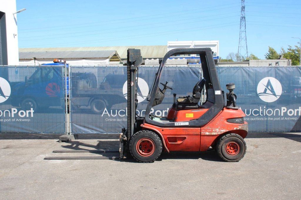 Forklift Linde H25D Diesel 2500kg 3.2m 1990