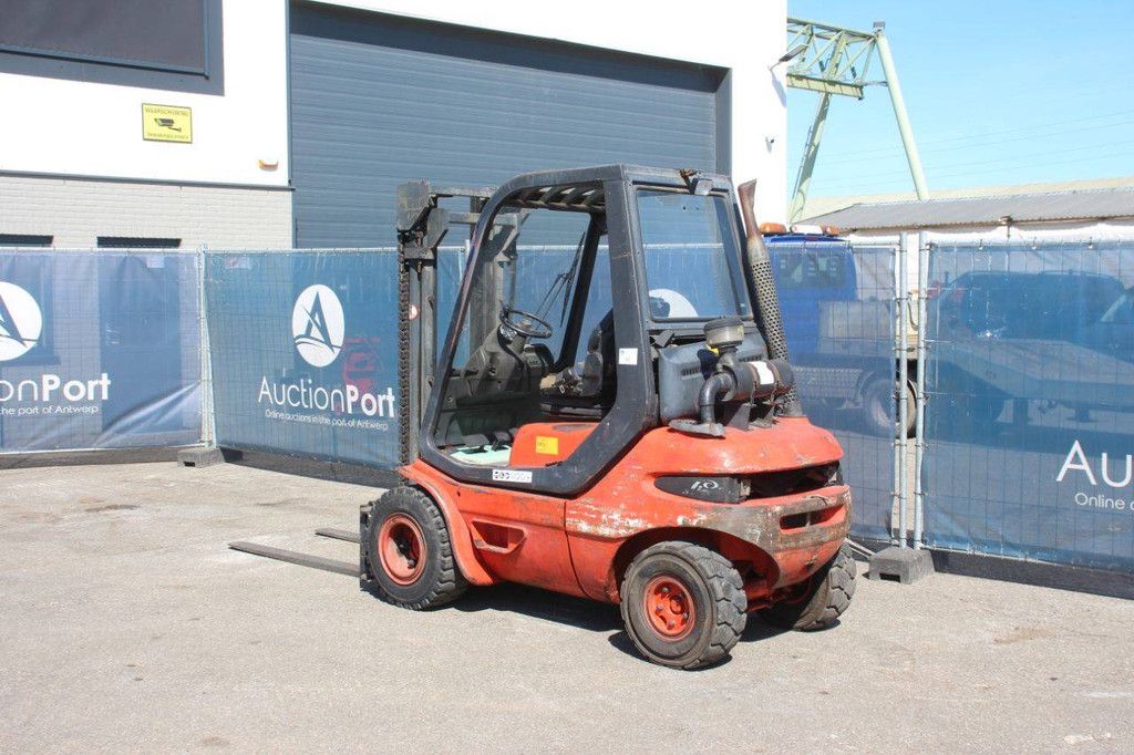Forklift Linde H25D Diesel 2500kg 3.2m 1990